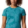 image:imageMountain Hardwear Womens Crater Lake Short SleevePalisades Scatter Dye Print