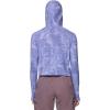 image:imageMountain Hardwear womens Crater Lake Half Zip Crop HoodyAvid Inked Dye Print