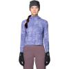 image:imageMountain Hardwear womens Crater Lake Half Zip Crop HoodyAvid Inked Dye Print