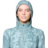 image:imageMountain Hardwear womens Crater Lake Half Zip Crop HoodyBlue Sage Inked Dye Print