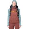 image:imageMountain Hardwear womens Crater Lake Half Zip Crop HoodyBlue Sage Inked Dye Print