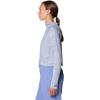 image:imageMountain Hardwear womens Crater Lake Half Zip Crop HoodyGlacial Prismatic Print