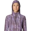 image:imageMountain Hardwear womens Crater Lake Half Zip Crop HoodyPurple Sage Prismatic Print