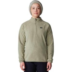 image:imageMountain Hardwear Microchill 14 Zip PulloverMantis Green Heather