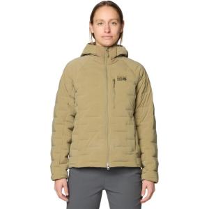 image:imageMountain Hardwear Womens StretchDown Hoody for Hiking Backpacking Camping and Everyday Wear  Insulated and DurableLandslide Heather