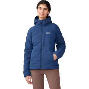 image:imageMountain Hardwear Womens StretchDown Hoody for Hiking Backpacking Camping and Everyday Wear  Insulated and DurableOuter Dark  New 2024