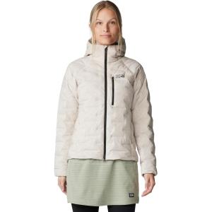 image:imageMountain Hardwear Womens StretchDown Hoody for Hiking Backpacking Camping and Everyday Wear  Insulated and DurableTalc  New 2024