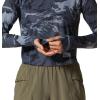 image:imageMountain Hardwear womens Crater Lake Long Sleeve CropBlue Slate Crag Camo