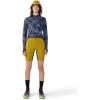 image:imageMountain Hardwear womens Crater Lake Long Sleeve CropBlue Slate Spore Dye Print