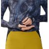 image:imageMountain Hardwear womens Crater Lake Long Sleeve CropBlue Slate Spore Dye Print