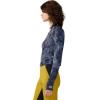 image:imageMountain Hardwear womens Crater Lake Long Sleeve CropBlue Slate Spore Dye Print