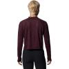 image:imageMountain Hardwear womens Crater Lake Long Sleeve CropCocoa Red Wildcat Print