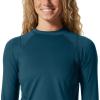 image:imageMountain Hardwear womens Crater Lake Long Sleeve CropDark Marsh