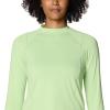 image:imageMountain Hardwear womens Crater Lake Long Sleeve CropFrozen in Lime