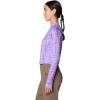 image:imageMountain Hardwear womens Crater Lake Long Sleeve CropHarbor Violet Prismatic Print