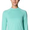 image:imageMountain Hardwear womens Crater Lake Long Sleeve CropIcy Teal