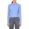 image:imageMountain Hardwear womens Crater Lake Long Sleeve CropLight Illusion Digidaze Print