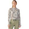 image:imageMountain Hardwear womens Crater Lake Long Sleeve CropDunes Spore Dye Print