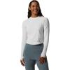 image:imageMountain Hardwear womens Crater Lake Long Sleeve CropFogbank