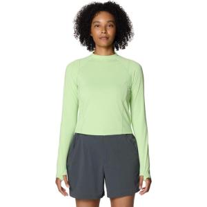 image:imageMountain Hardwear womens Crater Lake Long Sleeve CropFrozen in Lime