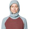 image:imageMountain Hardwear womens Summit Grid Tunic HoodyBourbon Brown  Ice Shadow