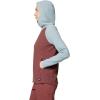 image:imageMountain Hardwear womens Summit Grid Tunic HoodyBourbon Brown  Ice Shadow
