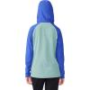 image:imageMountain Hardwear womens Summit Grid Tunic HoodyLichen GreenBlue Print