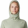image:imageMountain Hardwear womens Summit Grid Tunic HoodyWhite Sage