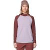 image:imageMountain Hardwear womens Summit Grid Tunic HoodyAtmospheric  Bourbon Brown