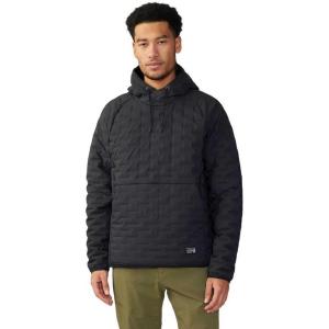 image:imageMountain Hardwear mens Stretchdown Light Pullover HoodyBlack