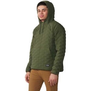image:imageMountain Hardwear mens Stretchdown Light Pullover HoodySurplus Green