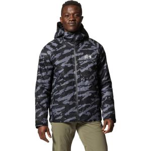 image:imageMountain Hardwear unisexadult Stretch Ozonic Insulated JacketBlack Paintstrokes Print