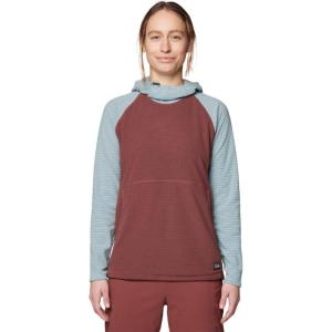 image:imageMountain Hardwear womens Summit Grid Tunic HoodyBourbon Brown  Ice Shadow