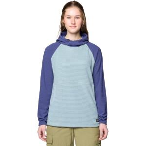 image:imageMountain Hardwear womens Summit Grid Tunic HoodyIce Shadow  Lapis Dusk