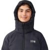 image:imageMountain Hardwear Womens Stretchdown Long ParkaBlack  New 2024
