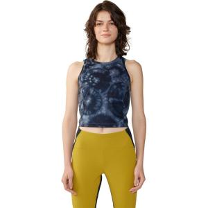image:imageMountain Hardwear Womens Mountain Stretch TankletteBlue Slate Spore Dye Print