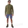 image:imageMountain Hardwear mens Summit Grid Half ZipCombat Green