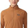 image:imageMountain Hardwear mens Summit Grid Half ZipCopper Clay