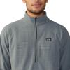 image:imageMountain Hardwear mens Summit Grid Half ZipFoil Grey