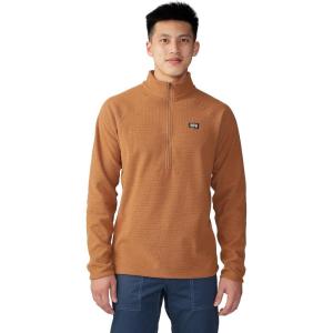 image:imageMountain Hardwear mens Summit Grid Half ZipCopper Clay
