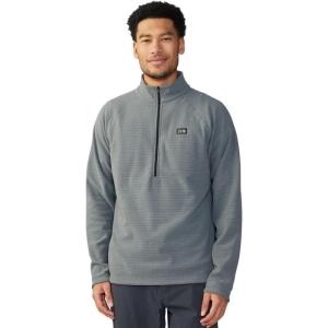 image:imageMountain Hardwear mens Summit Grid Half ZipFoil Grey