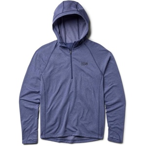 image:imageMountain Hardwear Crater Lake Heavyweight Half Zip HoodyLapis Dusk  Avid
