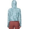 image:imageMountain Hardwear Crater Lake Crop ZipBlue Sage Inked Dye Print