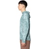 image:imageMountain Hardwear Mens Crater Lake Hoody for Hiking Camping Backpacking and Casual WearBlue Sage Inked Dyed Print