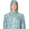 image:imageMountain Hardwear Mens Crater Lake Hoody for Hiking Camping Backpacking and Casual WearBlue Sage Inked Dyed Print