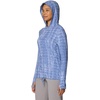 image:imageMountain Hardwear Womens Crater Lake LS Hoody Best Coast Blue Prismatic Print 1X