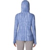 image:imageMountain Hardwear Womens Crater Lake LS Hoody Best Coast Blue Prismatic Print 1X
