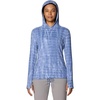 image:imageMountain Hardwear Womens Crater Lake LS Hoody Best Coast Blue Prismatic Print 1X