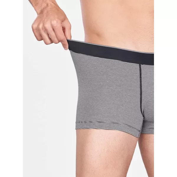 DAVID ARCHY Men's Soft Trunks Breathable Pouch Underwear 3, 4 or 6 Pack