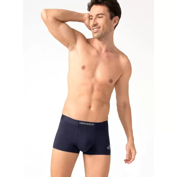 DAVID ARCHY Men's Soft Trunks Breathable Pouch Underwear 3, 4 or 6 Pack